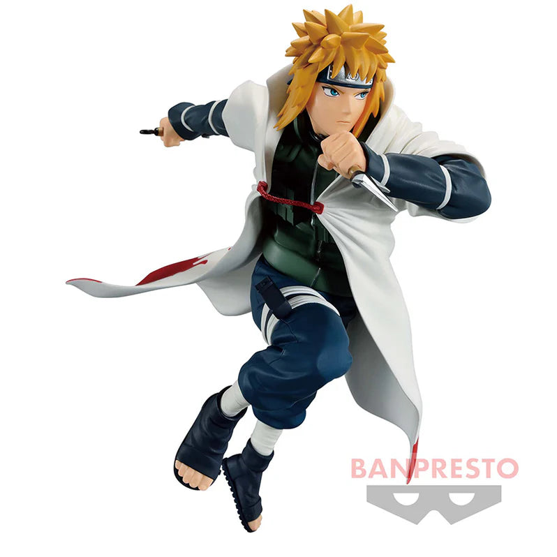 NARUTO FIGURA MINATO NAMIKAZE VIBRATION STARS VOL.2 BANPRESTO
