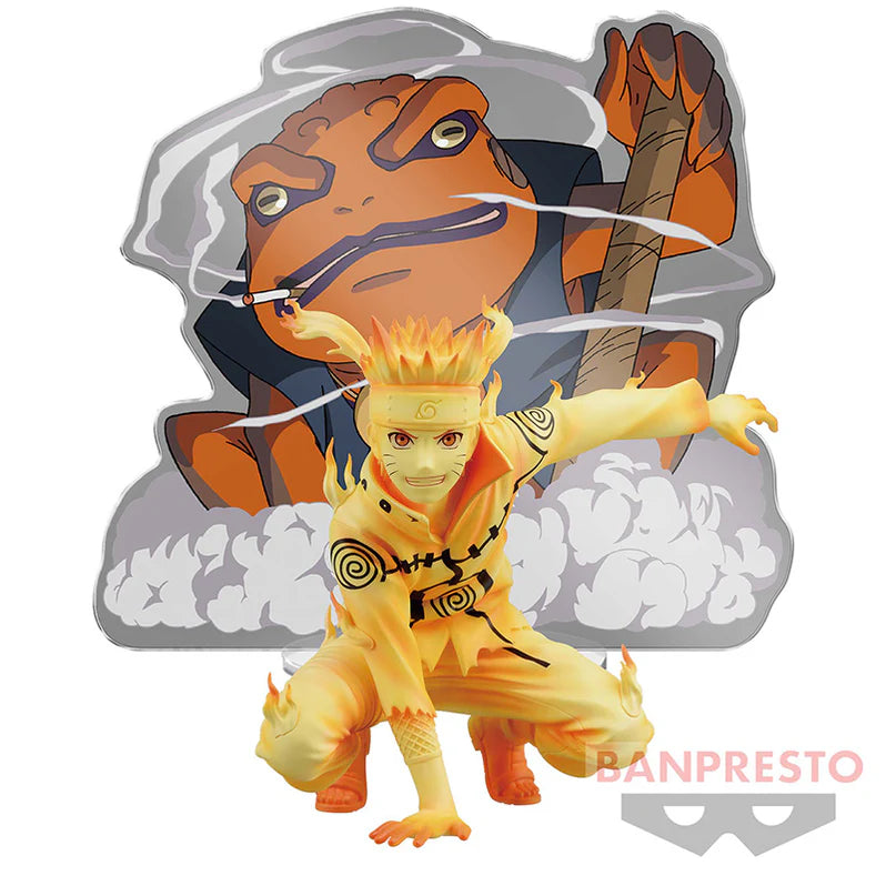 NARUTO FIGURA NARUTO UZUMAKI PANEL SPECTACLE COMO NUEVA PREVENTA 3-4 sem.