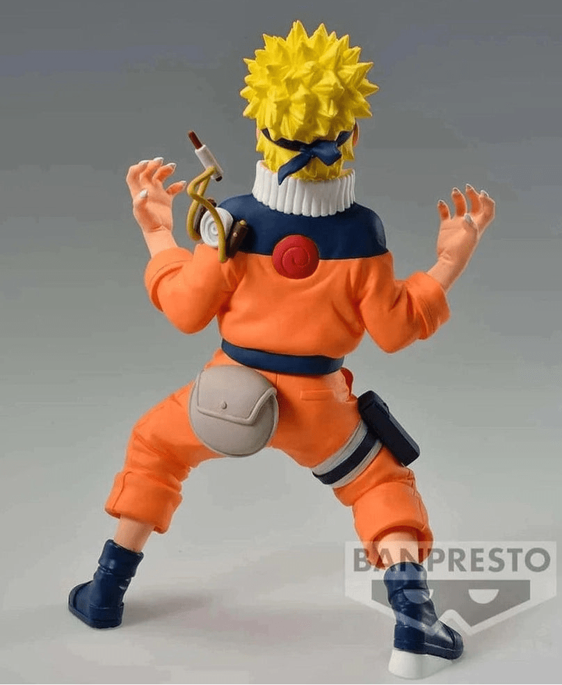 NARUTO FIGURA NARUTO UZUMAKI SHERWOOD VIBRATION STARS BANPRESTO COMO NUEVA PREVENTA 3-4 sem.
