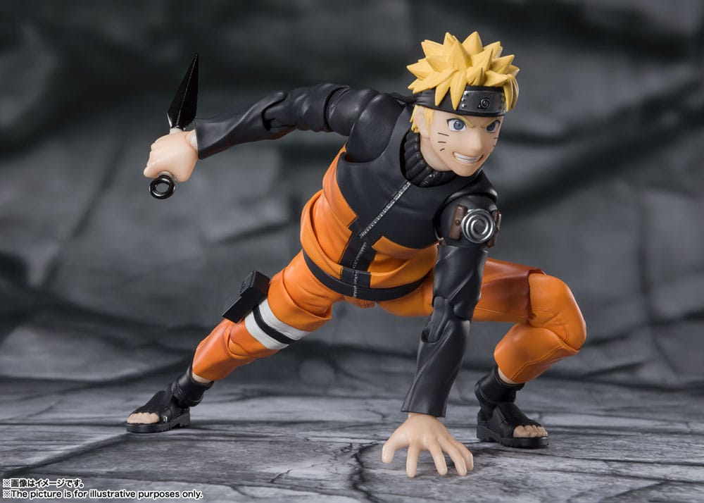 NARUTO FIGURA S.H.FIGUARTS NARUTO UZOMAKI THE JINCHURIKI ENTRUSTED WITH HOPE