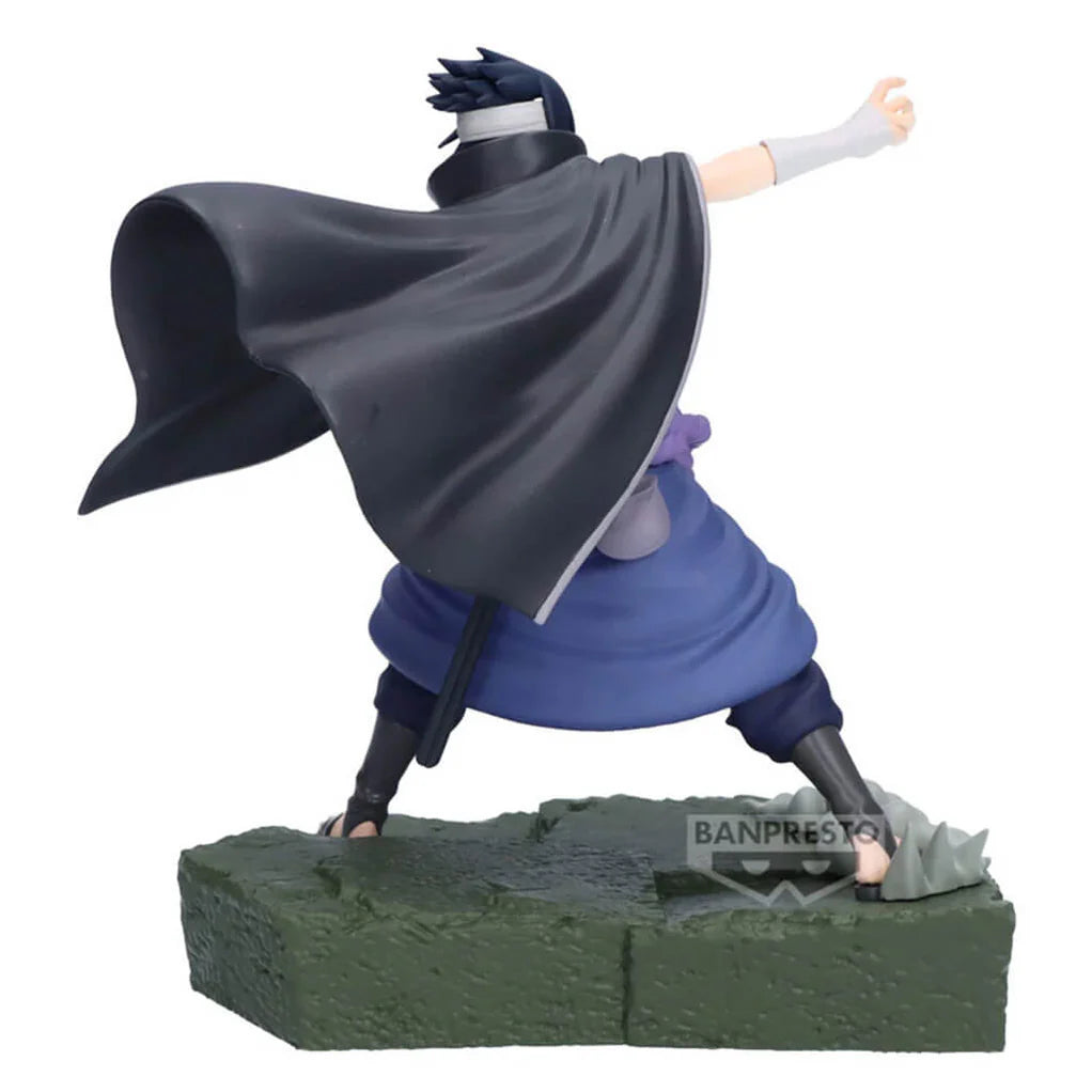 NARUTO FIGURA SASUKE UCHIHA COMBINATION BATTLE COMO NUEVA STOCK JAPÓN 5-6 sem.