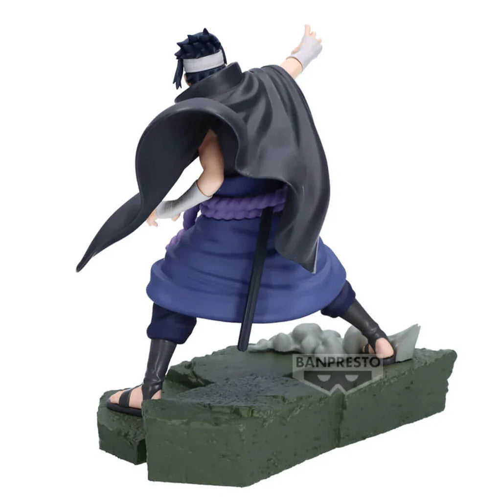 NARUTO FIGURA SASUKE UCHIHA COMBINATION BATTLE COMO NUEVA STOCK JAPÓN 5-6 sem.