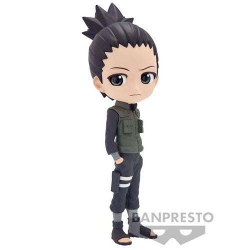 NARUTO FIGURA SHIKAMARU NARA QPOSKET MUY BUEN ESTADO