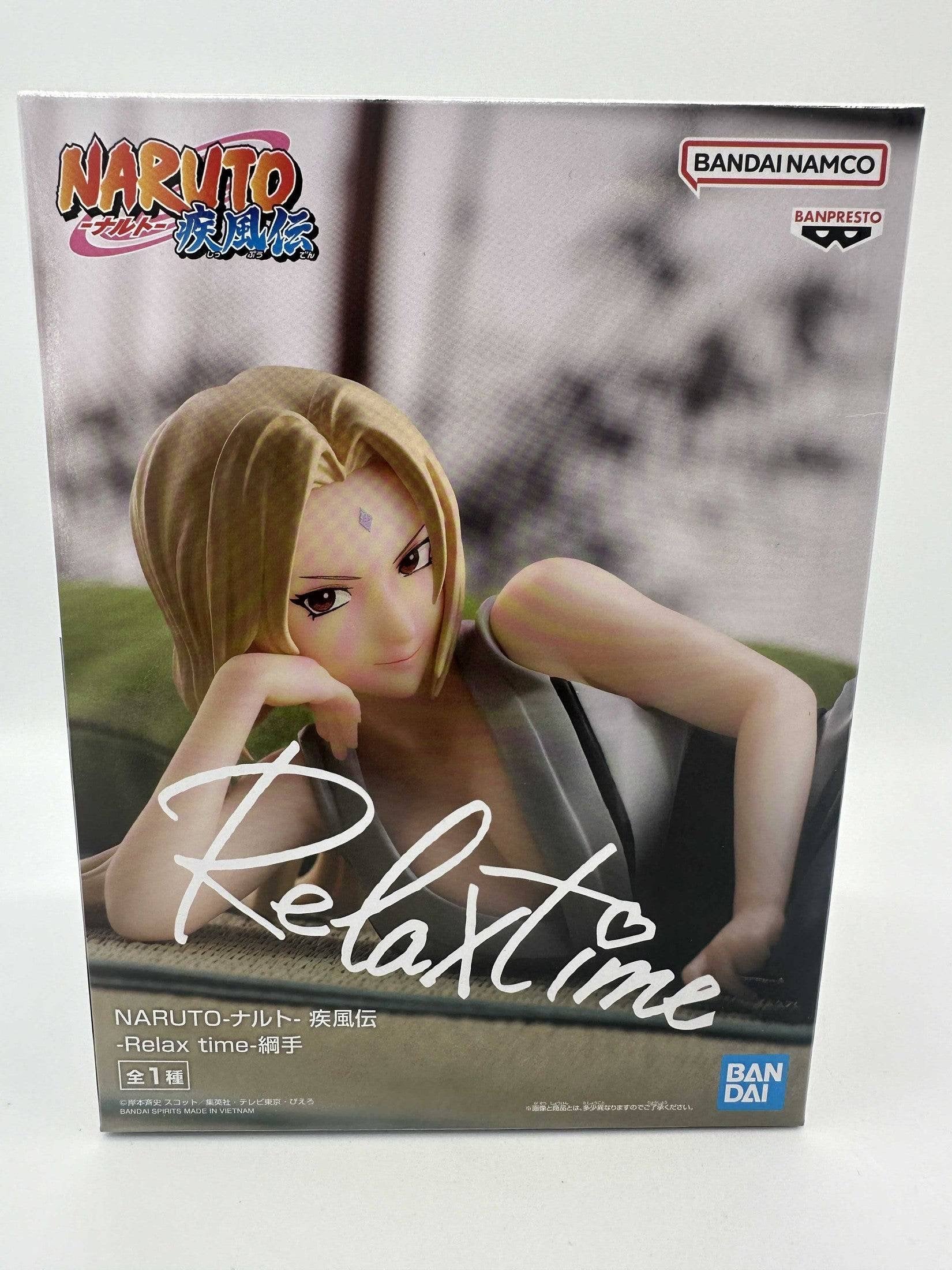 NARUTO FIGURA TSUNADE RELAX TIME COMO NUEVA Banpresto Otaku Village
