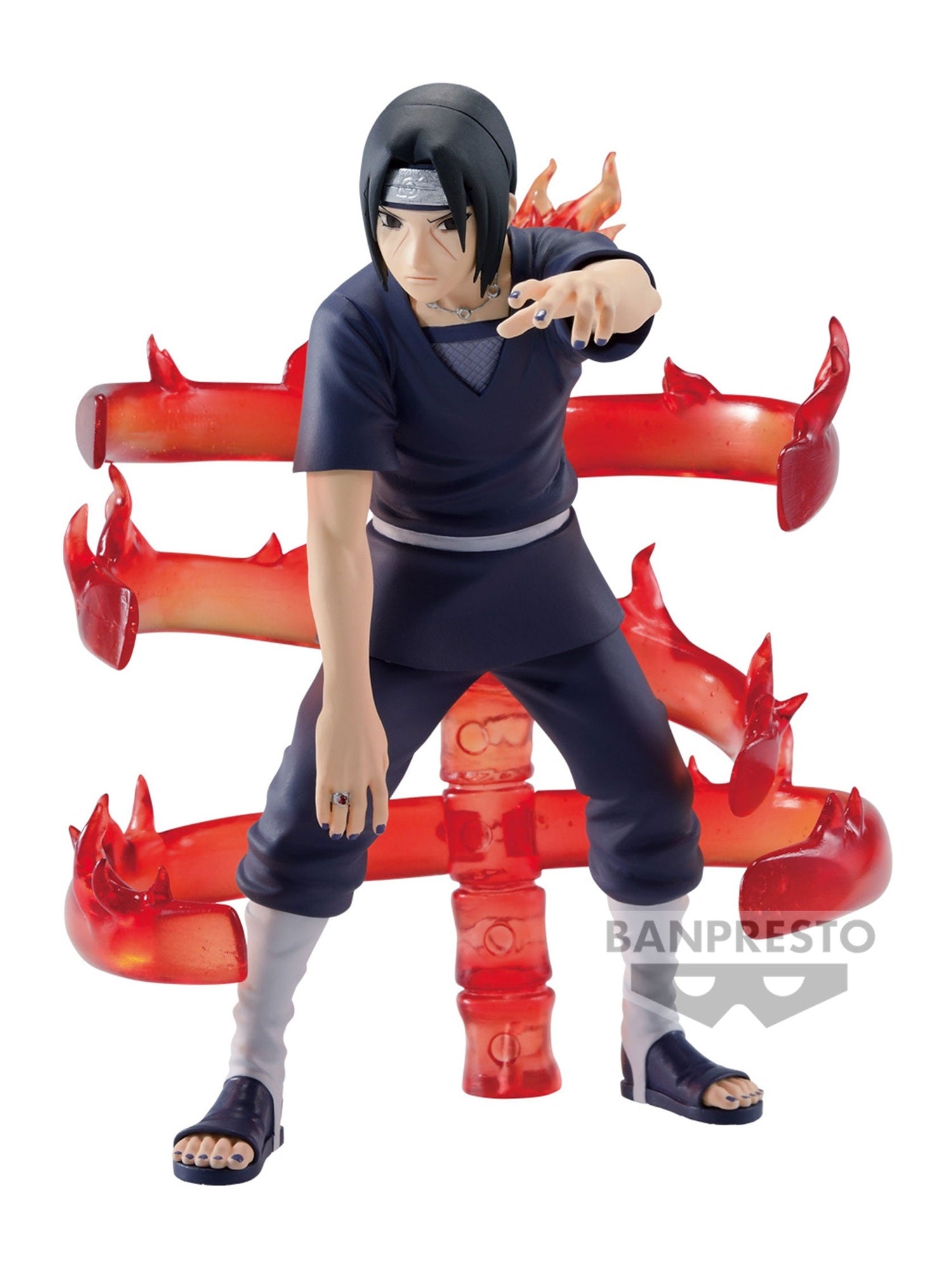 NARUTO FIGURA UCHIHA ITACHI EFFECTREME BANPRESTO COMO NUEVA PREVENTA 3-4 sem.