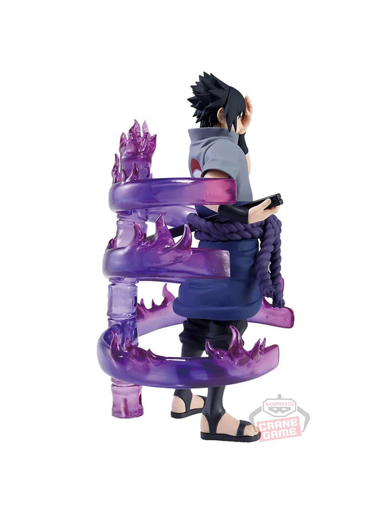 NARUTO FIGURA UCHIHA SASUKE EFFECTREME BANPRESTO COMO NUEVA PREVENTA 3-4 sem.