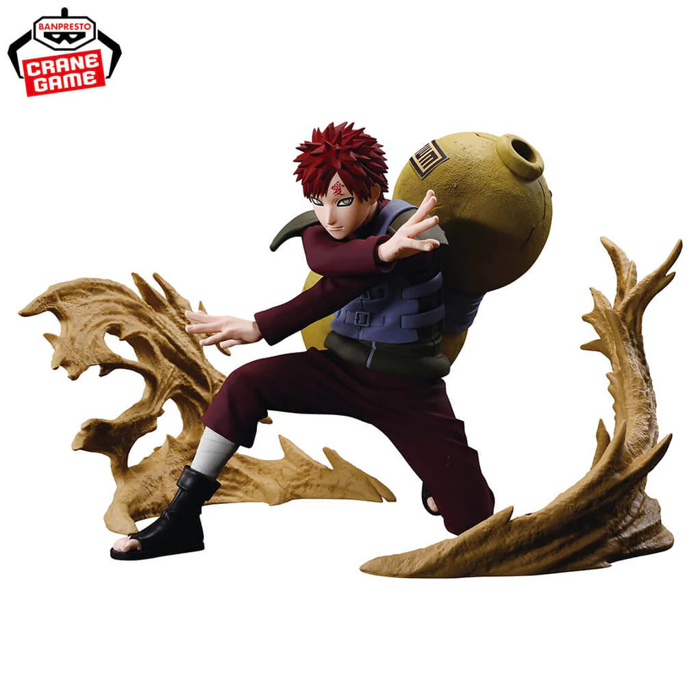 NARUTO SHIPPUDEN FIGURA GAARA VIBRATION STARS PLUS COMO NUEVA
