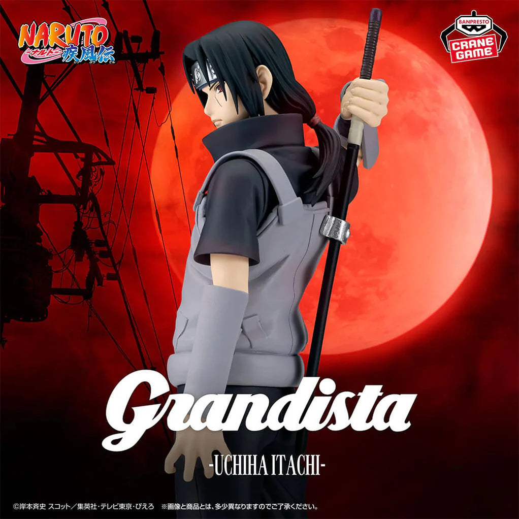 NARUTO SHIPPUDEN FIGURA ITACHI UCHIHA II GRANDISTA