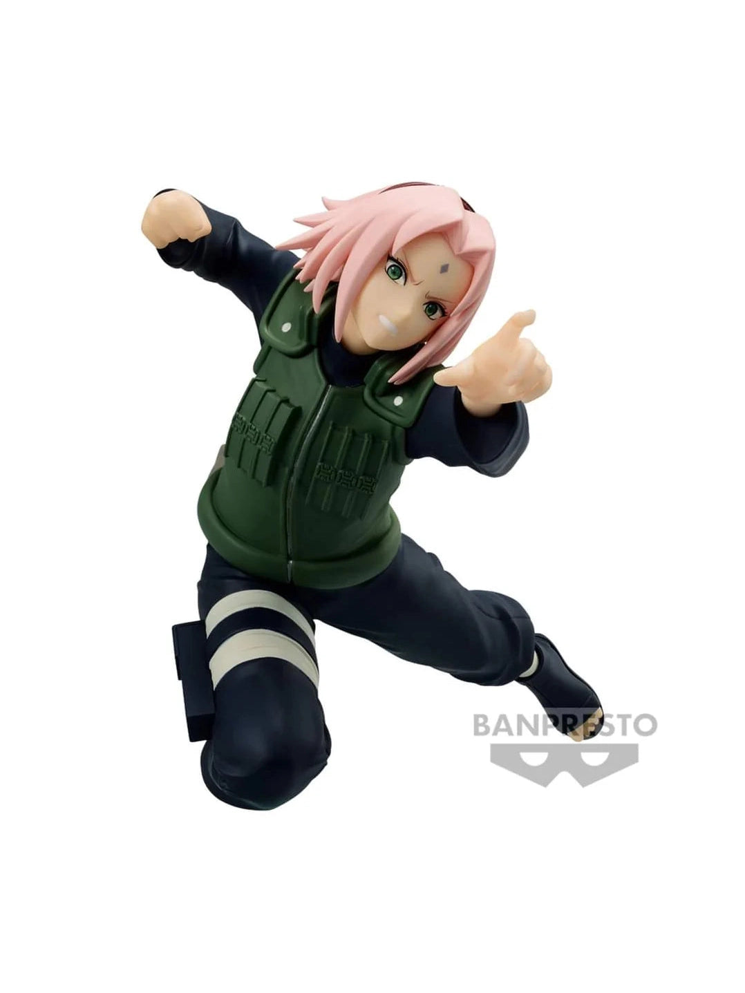 NARUTO SHIPPUDEN FIGURA SAKURA HARUNO VIBRATION STARS BANPRESTO COMO NUEVA