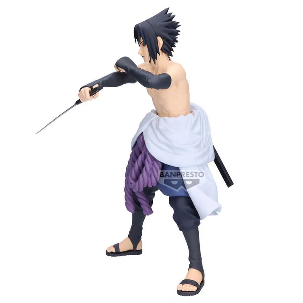 NARUTO SHIPPUDEN FIGURA SASUKE UCHIHA GRANDISTA COMO NUEVA PREVENTA