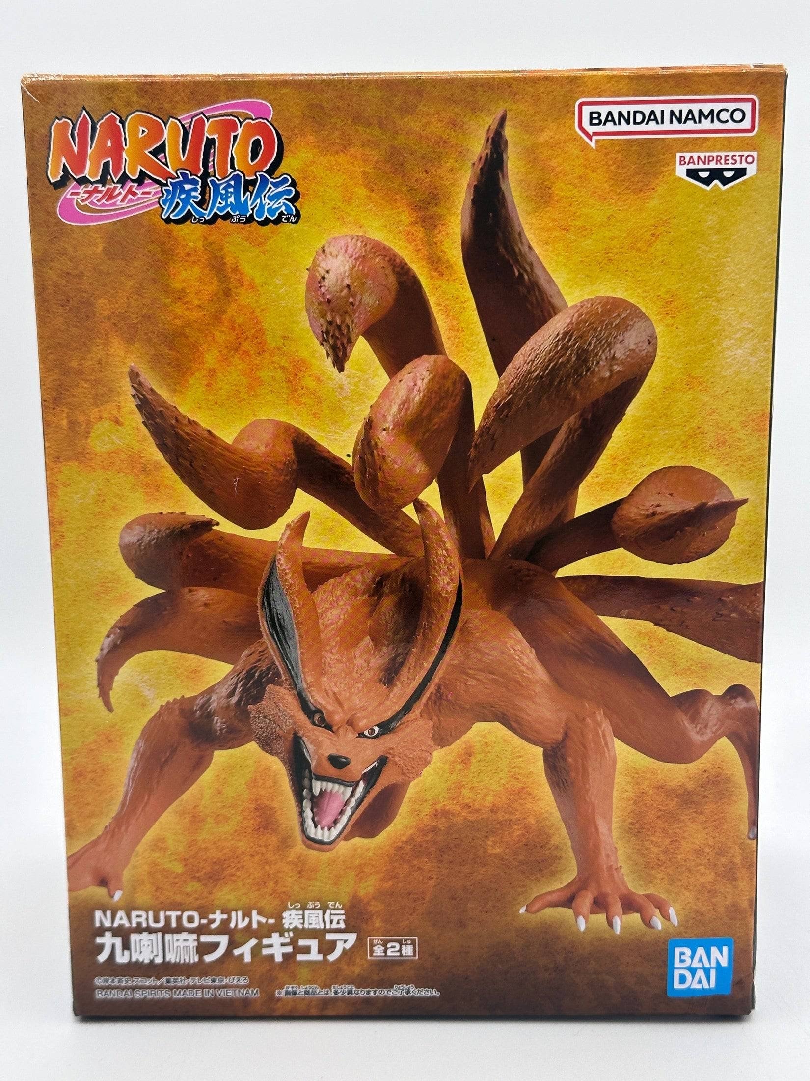 NARUTO SHIPUDDEN FIGURA KURAMA VER. A BANPRESTO COMO NUEVA