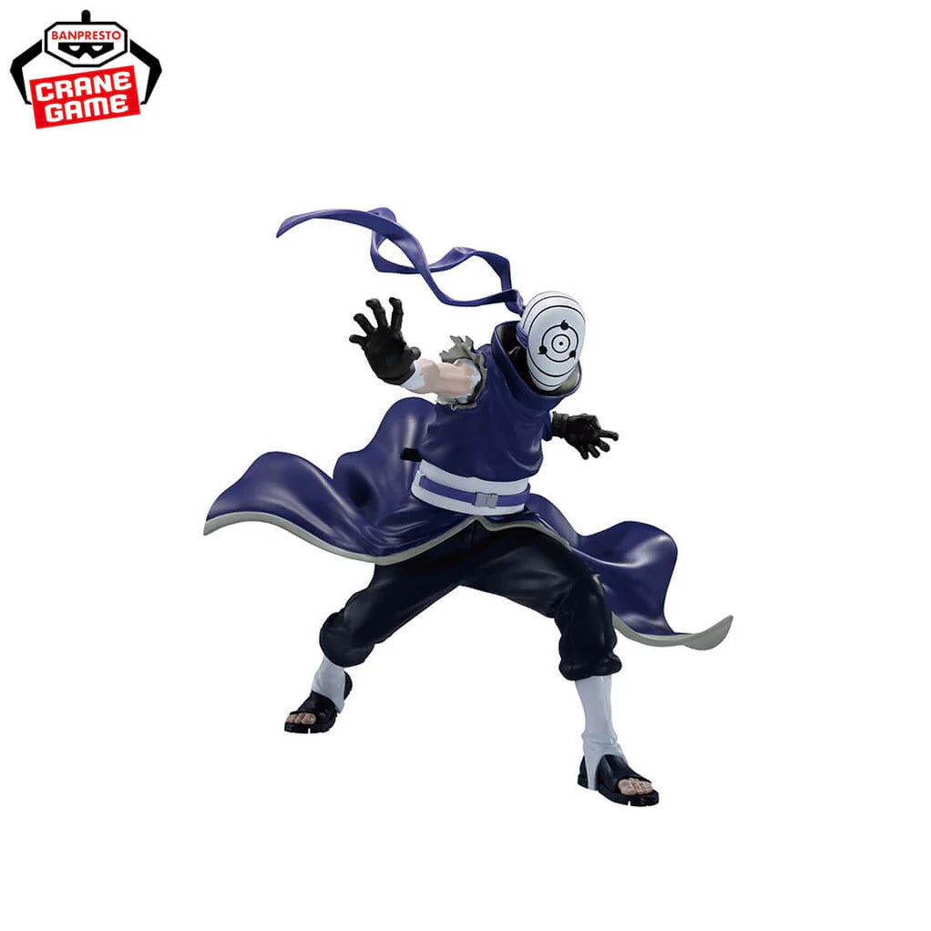 NARUTO SHIPUDDEN VIBRATION STARS OBITO UCHIHA VERSIÓN ENMASCARADA COMO NUEVA PREVENTA 3-4 sem.