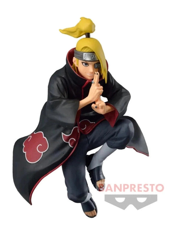 NARUTO FIGURA DEIDARA NARUTO VIBRATION STARS BANPRESTO COMO NUEVA STOCK JAPÓN 5-6 sem.