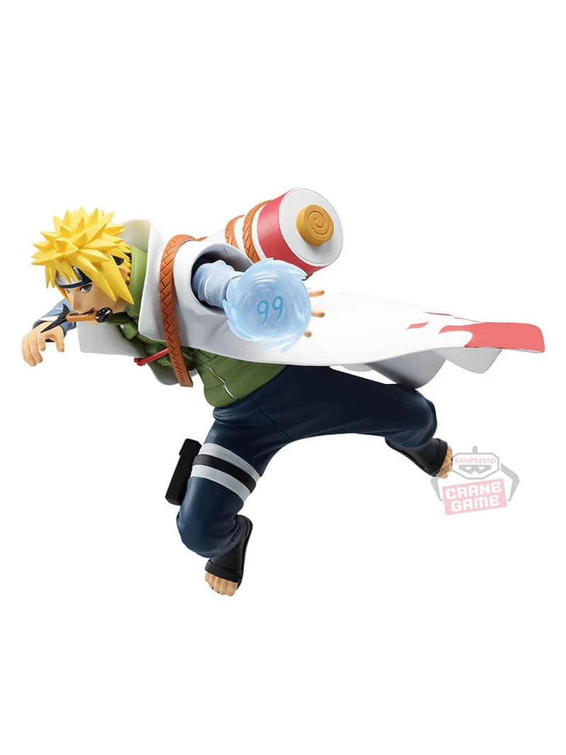 NARUTO FIGURA P99 NARUTO: MINATO NAMIKAZE BANPRESTO COMO NUEVA
