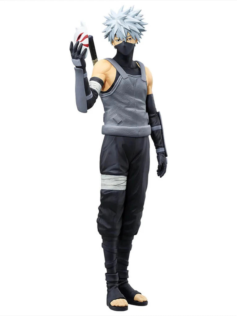 NARUTO FIGURA RED EYES REFLECTING THE HEART PRICE D KAKASHI HATAKE AMBU MASTERLISE ICHIBAN KUJI PRECINTADA STOCK JAPÓN 5-6 sem.