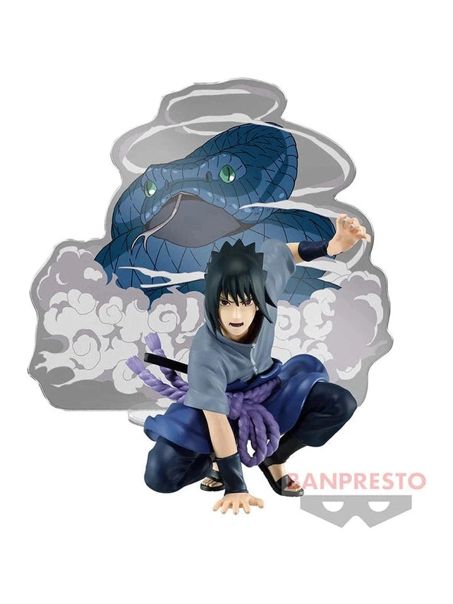 NARUTO FIGURA SASUKE UCHIHA PANEL SPECTACLE BANPRESTO