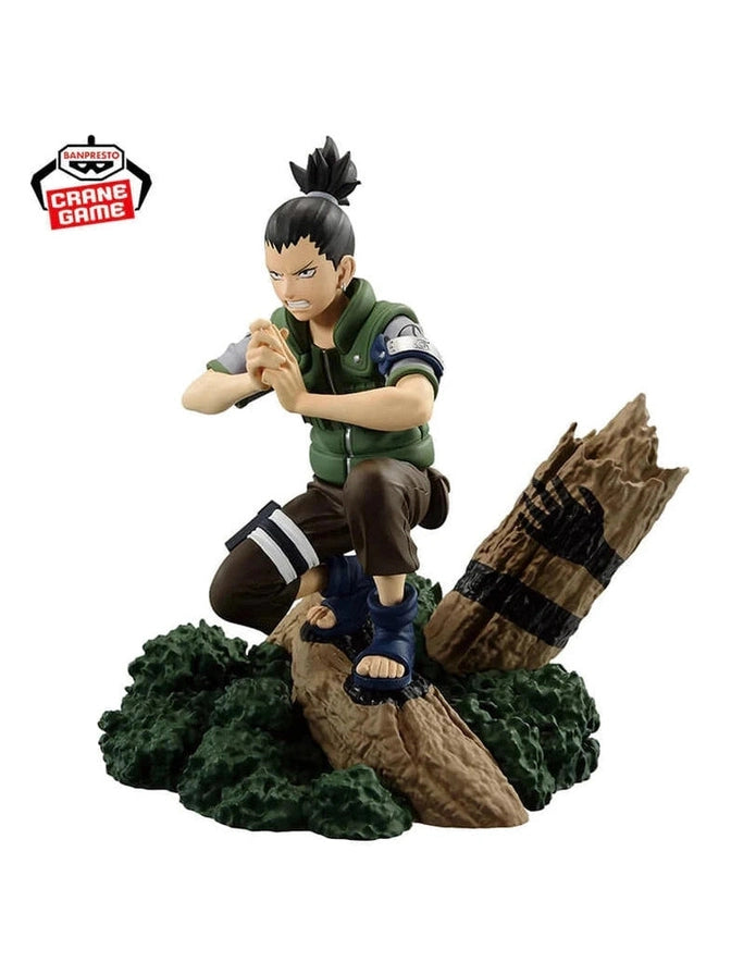 NARUTO FIGURA SHIKAMARU NARA NARUTO MEMORABLE SAGA COMO NUEVA
