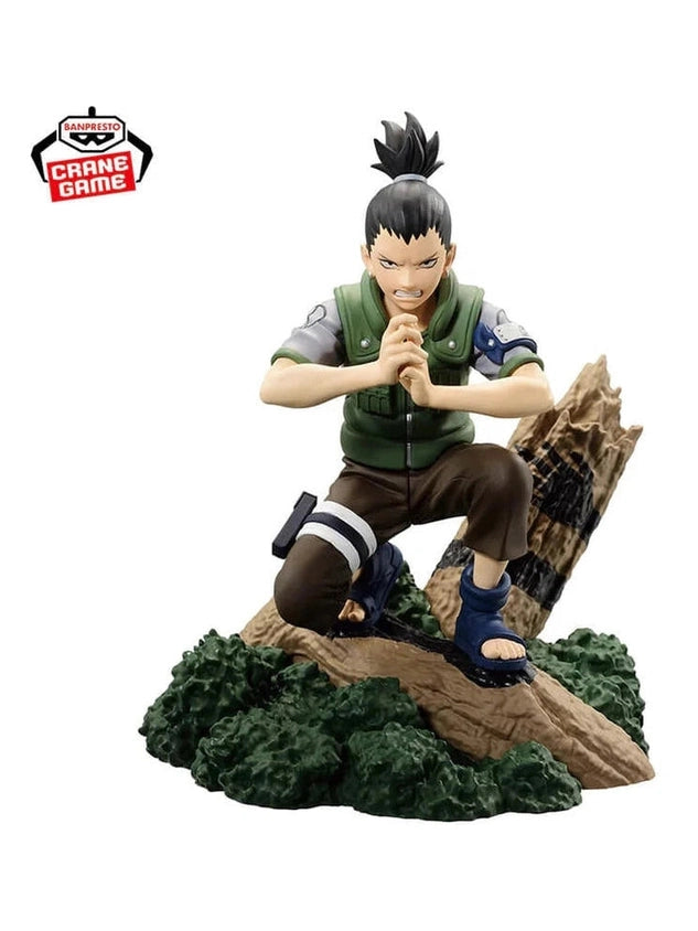 NARUTO FIGURA SHIKAMARU NARA NARUTO MEMORABLE SAGA COMO NUEVA
