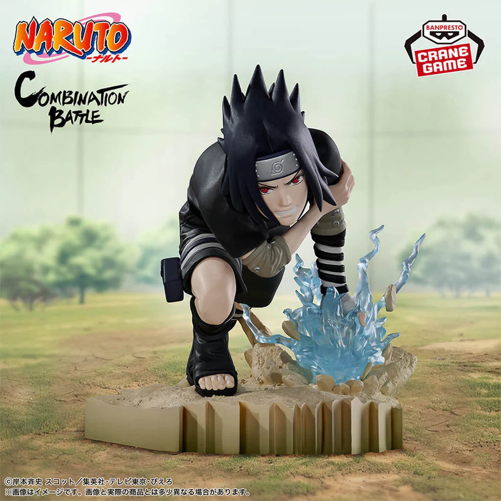 NARUTO FIGURA UCHIHA SASUKE 2 COMBINATION BATTLE