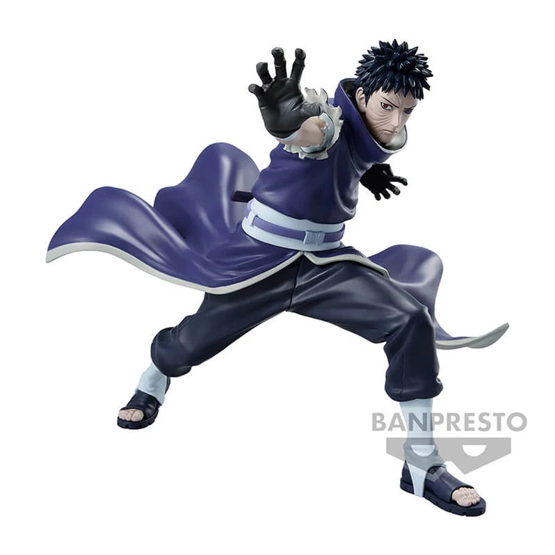 NARUTO FIGURA VIBRATION STARS II OBITO UCHIHA BANPRESTO