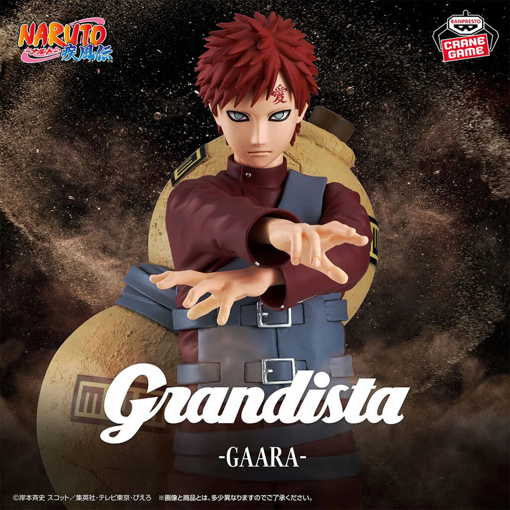 Naruto Shippuden Figura Gaara Grandista Banpresto-Banpresto-Otaku Village