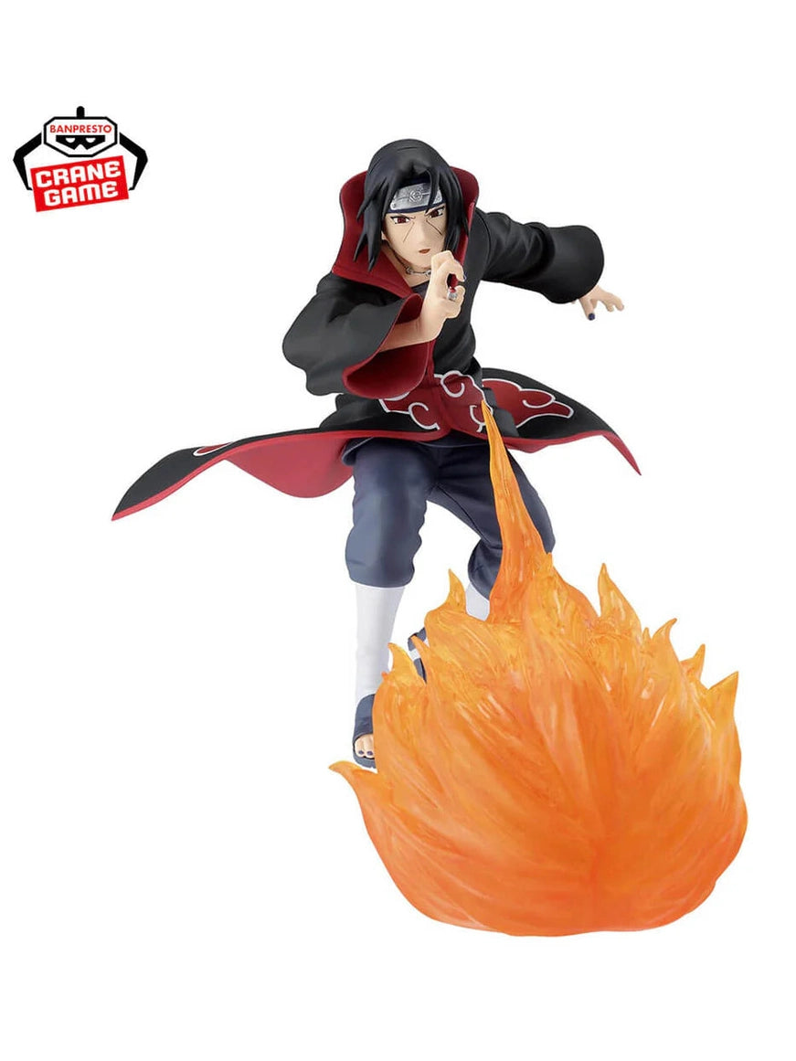 NARUTO SHIPPUDEN FIGURA ITACHI UCHIHA EFFECTREME COMO NUEVA STOCK JAPÓN