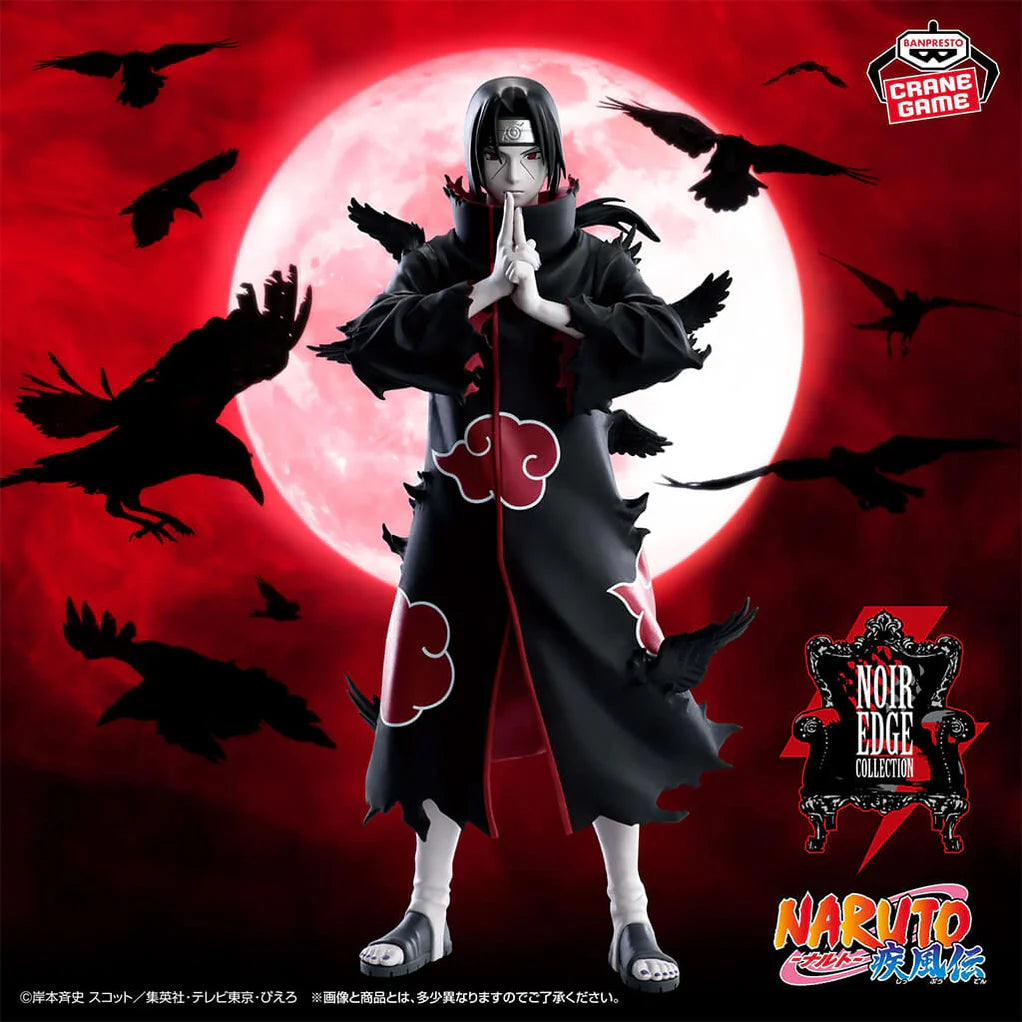 Naruto Shippuden Figura Itachi Uchiha Noir Edge Collection Banpresto-Banpresto-Otaku Village