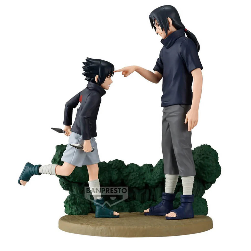 Naruto Shippuden Figura Itachi Uchiha & Sasuke Uchiha Memorable Saga Banpresto-Banpresto-Otaku Village
