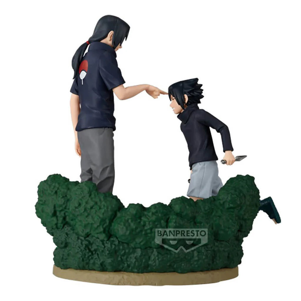 Naruto Shippuden Figura Itachi Uchiha & Sasuke Uchiha Memorable Saga Banpresto-Banpresto-Otaku Village