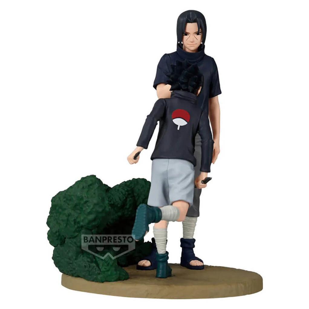 Naruto Shippuden Figura Itachi Uchiha & Sasuke Uchiha Memorable Saga Banpresto-Banpresto-Otaku Village
