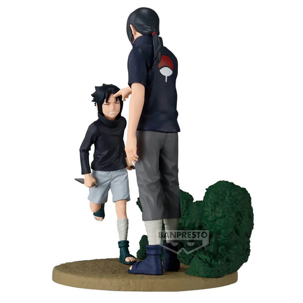 Naruto Shippuden Figura Itachi Uchiha & Sasuke Uchiha Memorable Saga Banpresto-Banpresto-Otaku Village