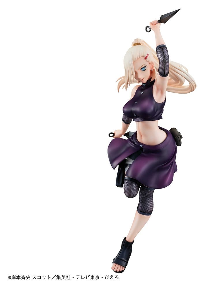 NARUTO SHIPPUDEN FIGURA PVC NARUTO GALS INO YAMANAKA