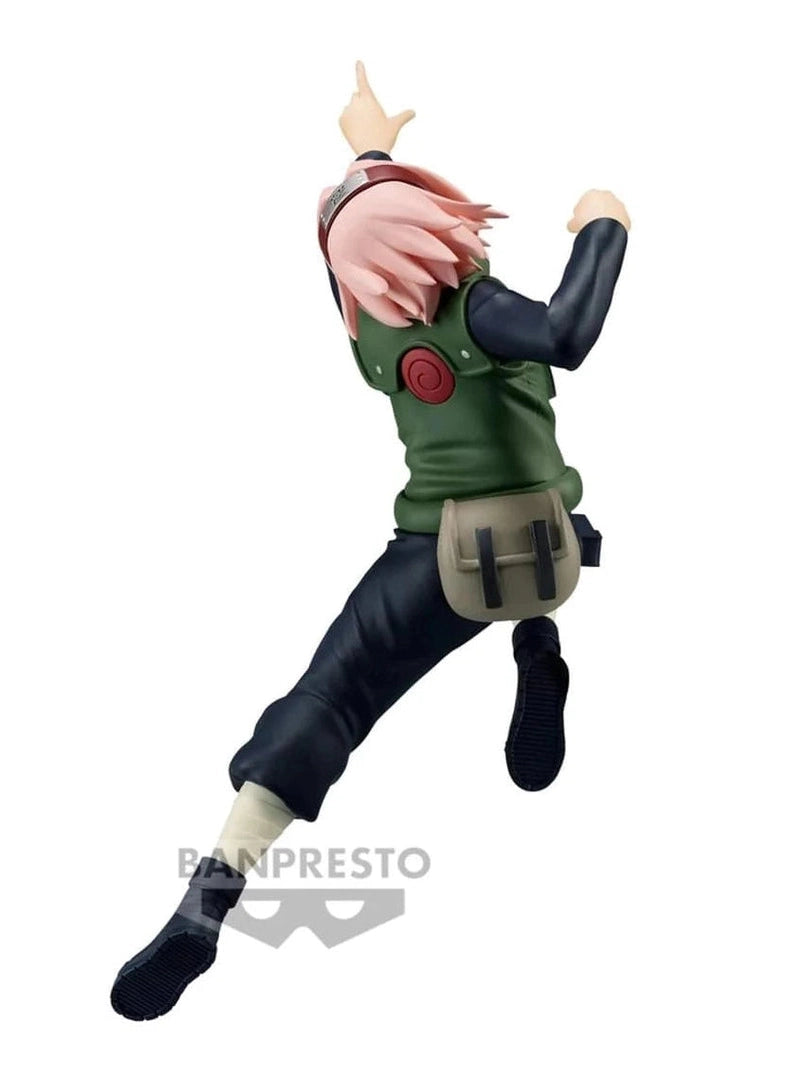 NARUTO SHIPPUDEN FIGURA SAKURA HARUNO VIBRATION STARS BANPRESTO COMO NUEVA