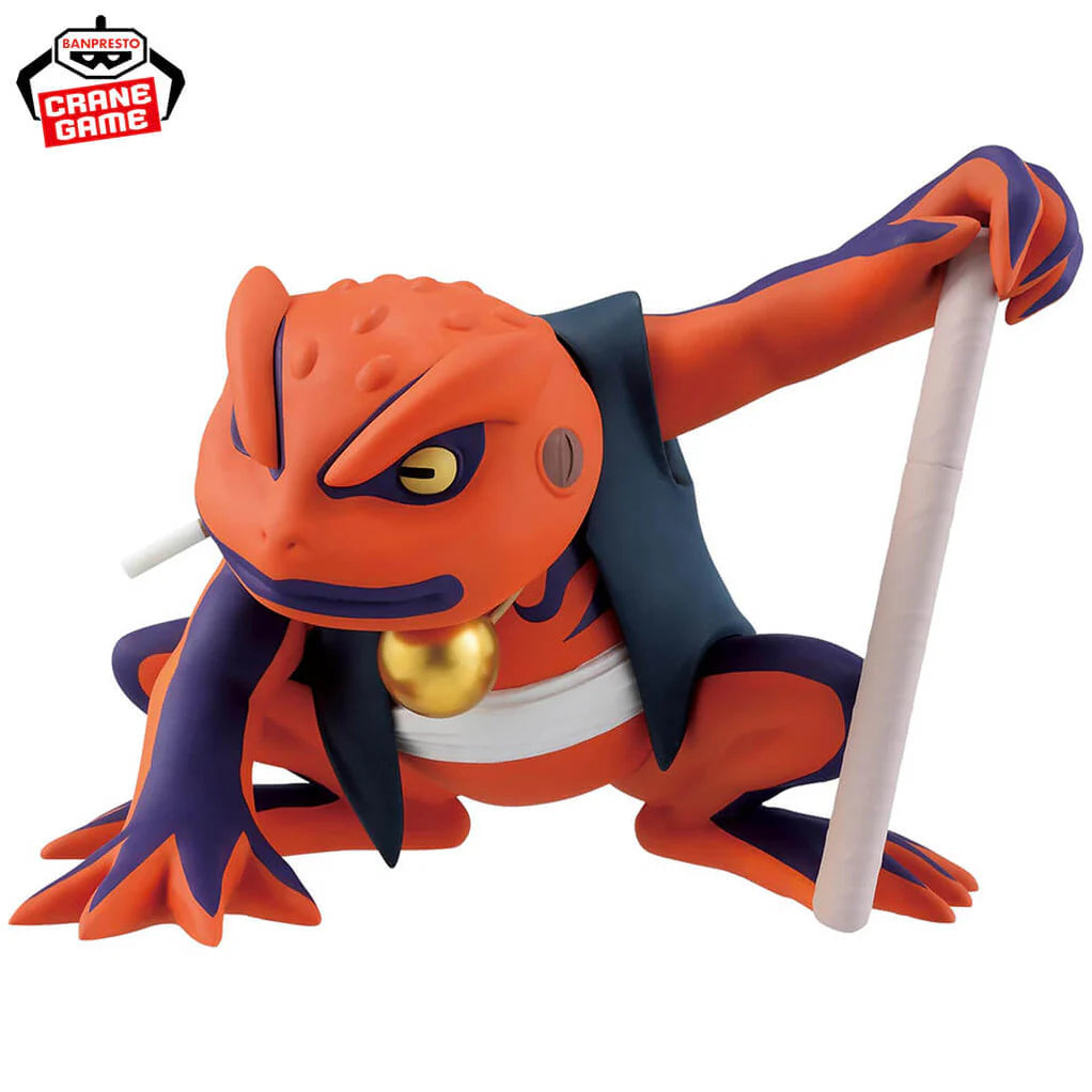 NARUTO SHIPPUDEN FIGURA SOFT VINYL GAMAKICHI COMO NUEVA