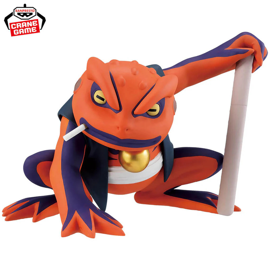 NARUTO SHIPPUDEN FIGURA SOFT VINYL GAMAKICHI COMO NUEVA