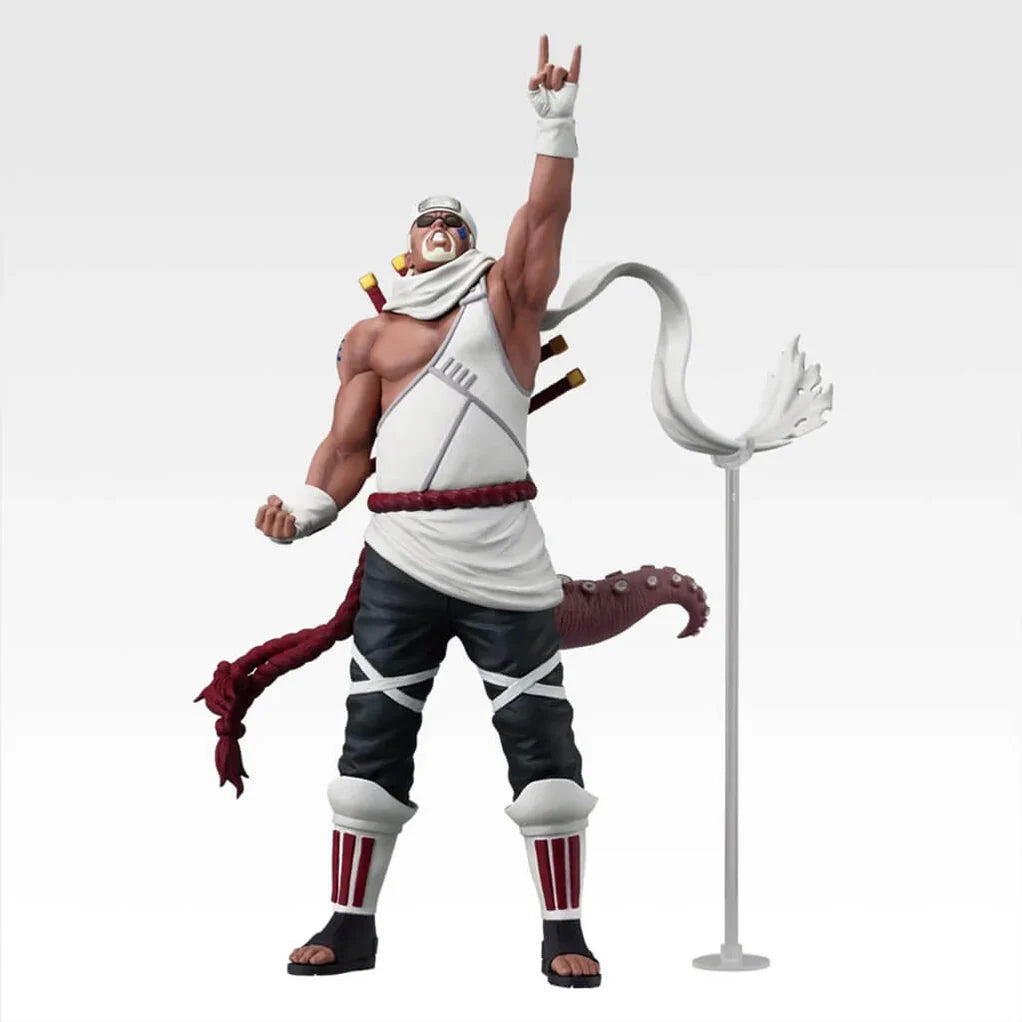 NARUTO SHIPPUDEN THE BRIDGE OF PEACE AND THE LAMENT OF REINCARNATION FIGURA KILLER BEE ICHIBAN KUJI PRIZE D