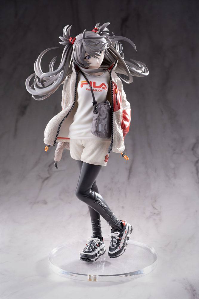 NEON GENESIS EVANGELION ESTATUA PVC 1/7 SHIKINAMI ASUKA LANGLEY VER. RADIO EVA PARTE 2 COLOR ORIGINAL