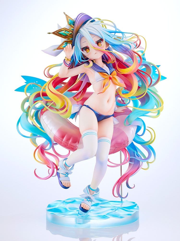 NO GAME NO LIFE ESTATUA 1/7 SHIRO: SAILOR-STYLE SWIMSUIT VER.
