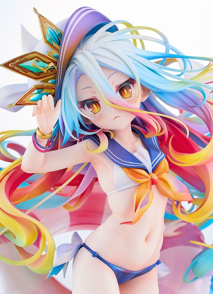 NO GAME NO LIFE ESTATUA 1/7 SHIRO: SAILOR-STYLE SWIMSUIT VER.