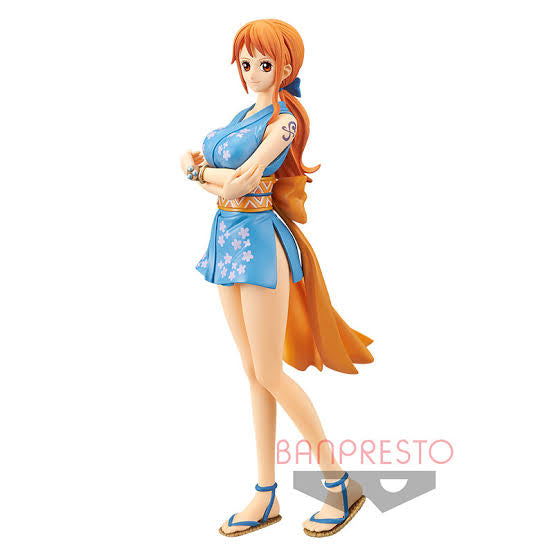 ONE PIECE BANPRESTO DXF ONE PIECE THE GRANDLINE MEN WANO KUNI VOL. 1 NAMI COMO NUEVA STOCK JAPÓN