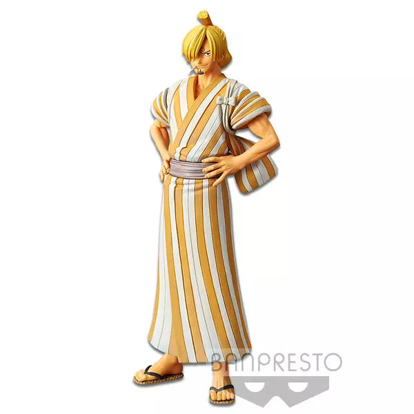 ONE PIECE BANPRESTO DXF ONE PIECE THE GRANDLINE MEN WANO KUNI VOL. 5 SANJI COMO NUEVA STOCK JAPÓN
