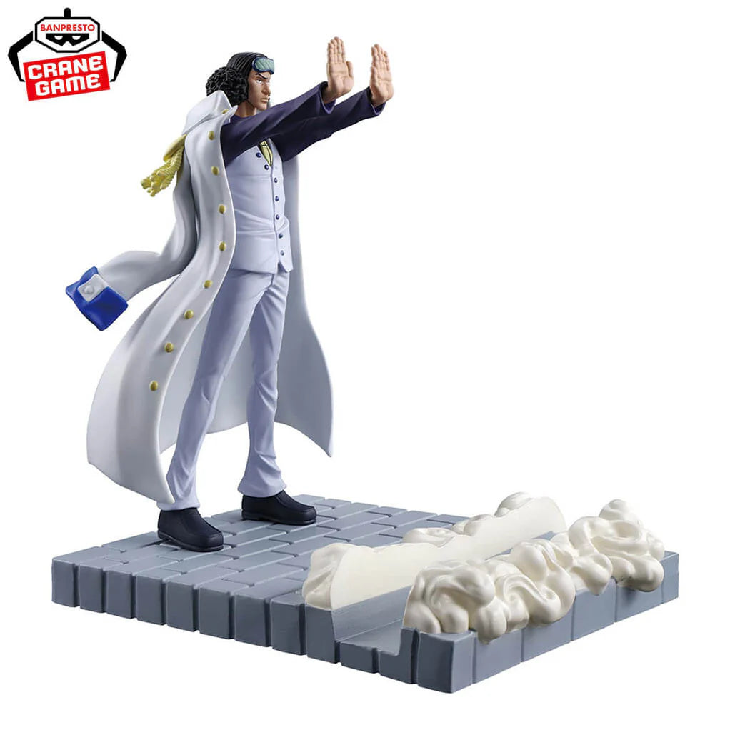ONE PIECE FIGURA AOKIJI KUZAN FIG LIFE COMO NUEVA PREVENTA 3-4 sem.
