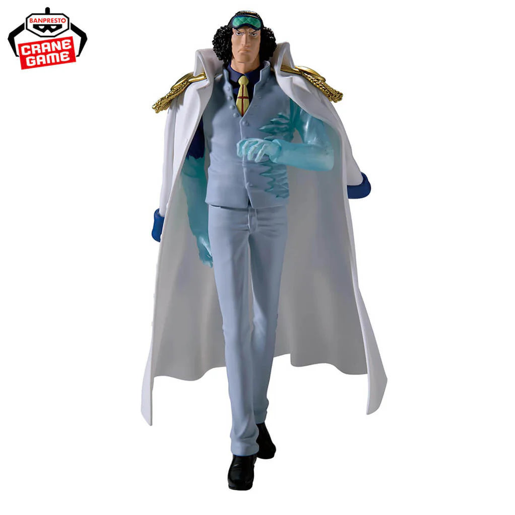 ONE PIECE FIGURA AOKIJI KUZAN THE SHUKKO LOGIA COMO NUEVA PREVENTA