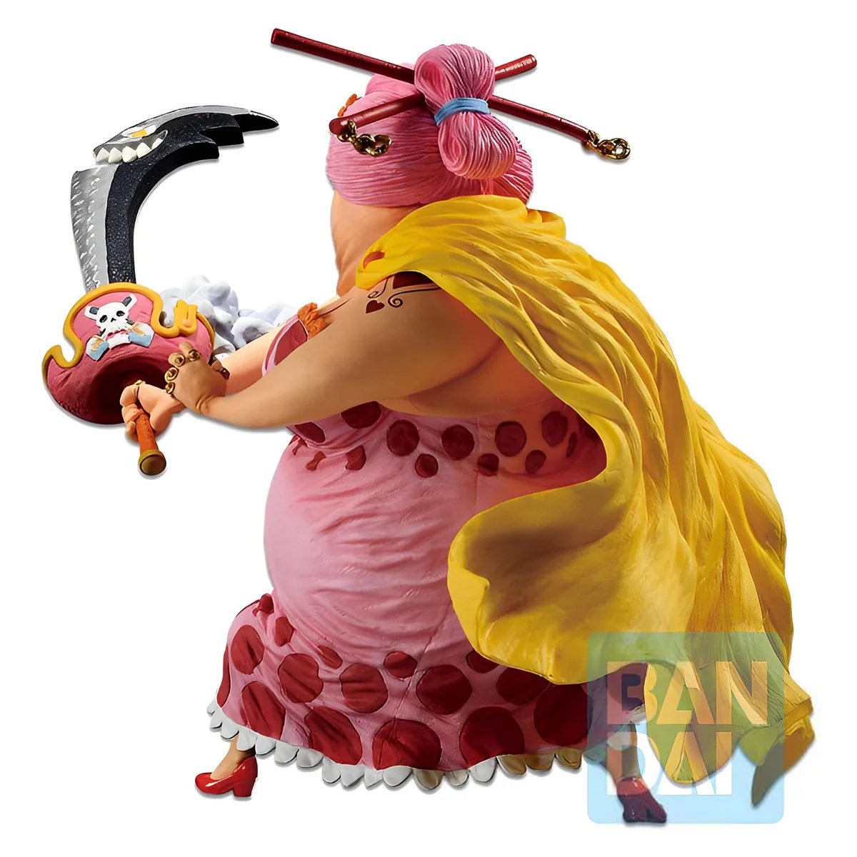 ONE PIECE FIGURA BEST OF OMNIBUS PREMIO B BIG MOM THE FOUR EMPERORS ICHIBAN KUJI PRECINTADA STOCK JAPÓN 5-6 sem.
