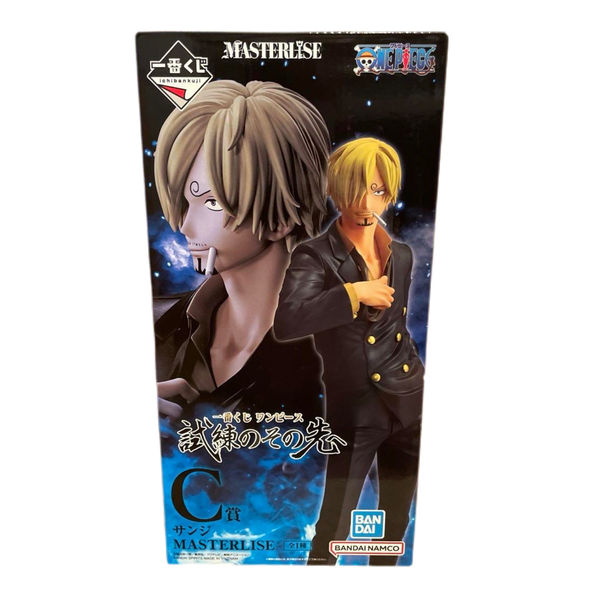 ONE PIECE FIGURA BEYOND THE TRIAL PREMIO C SANJI ICHIBAN KUJI PRECINTADA PREVENTA 3-4 SEM. Ichiban Kuji Otaku Village