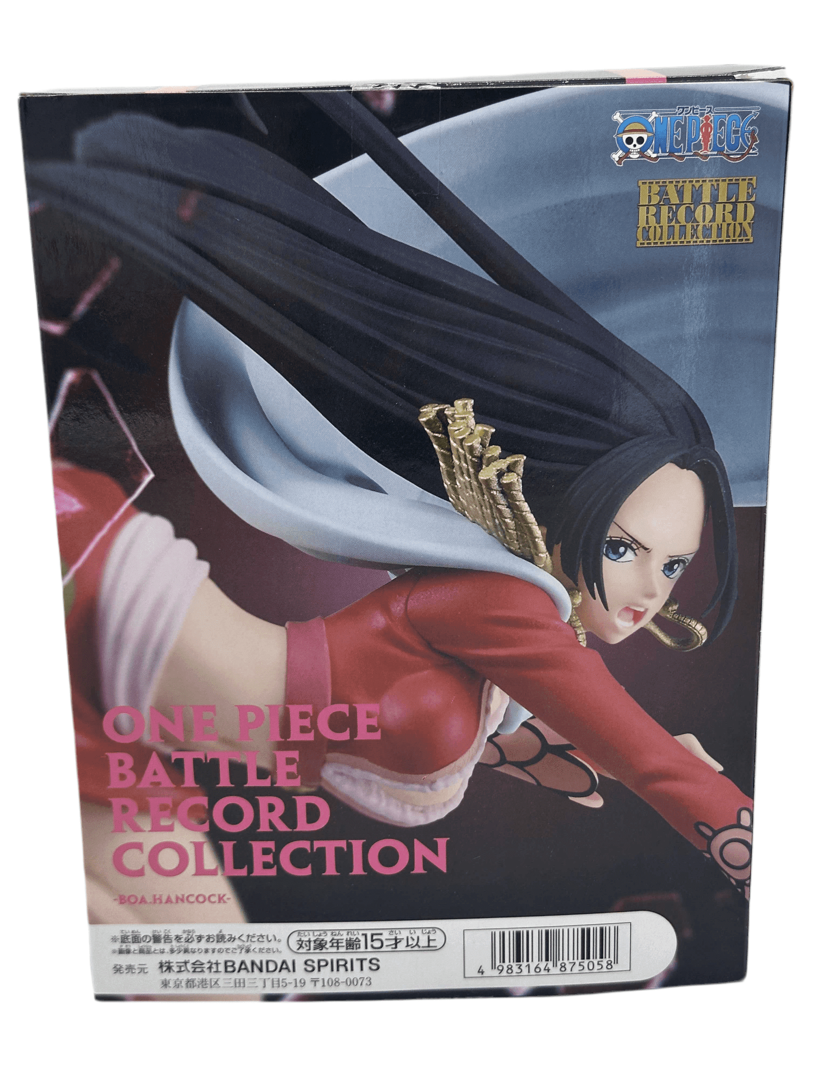 ONE PIECE FIGURA BOA HANCOCK BATTLE RECORD COLLECTION COMO NUEVA