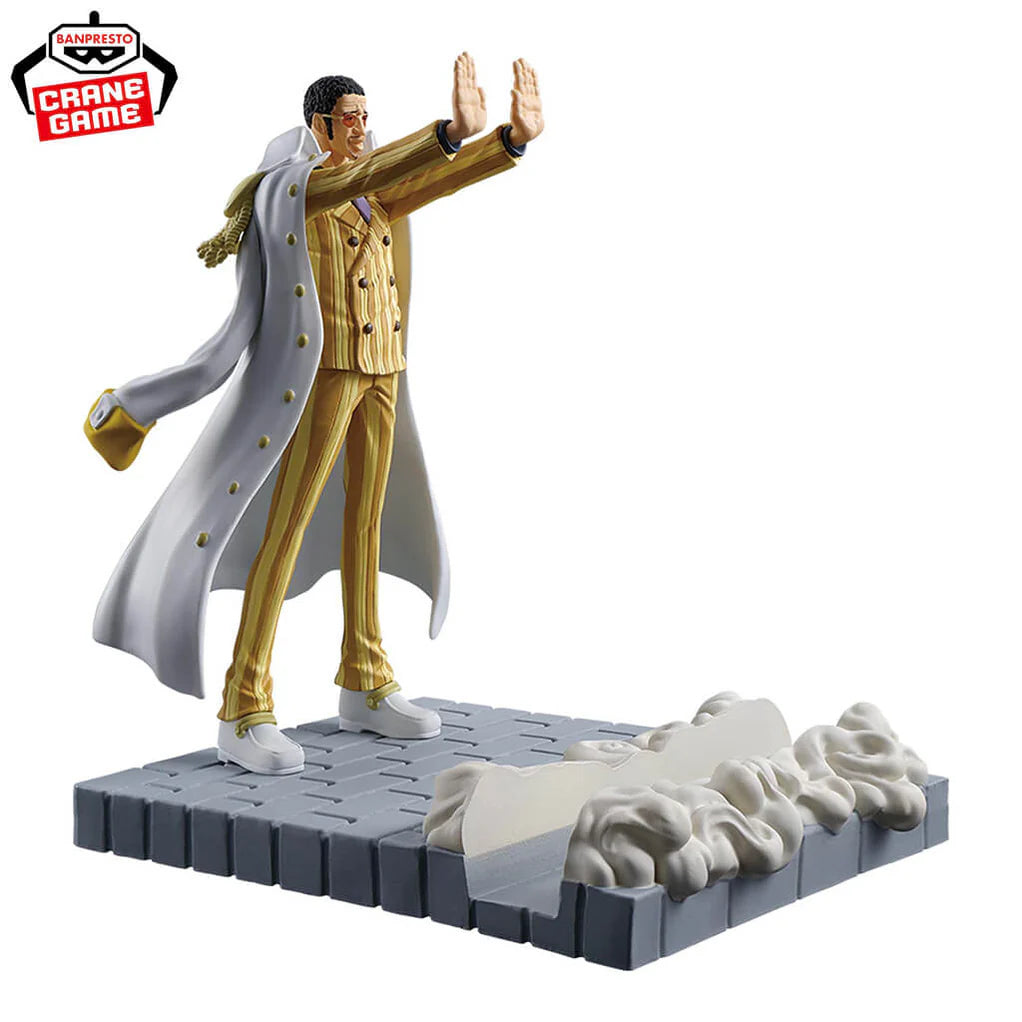 ONE PIECE FIGURA DE BORSALINO FIG LIFE COMO NUEVA