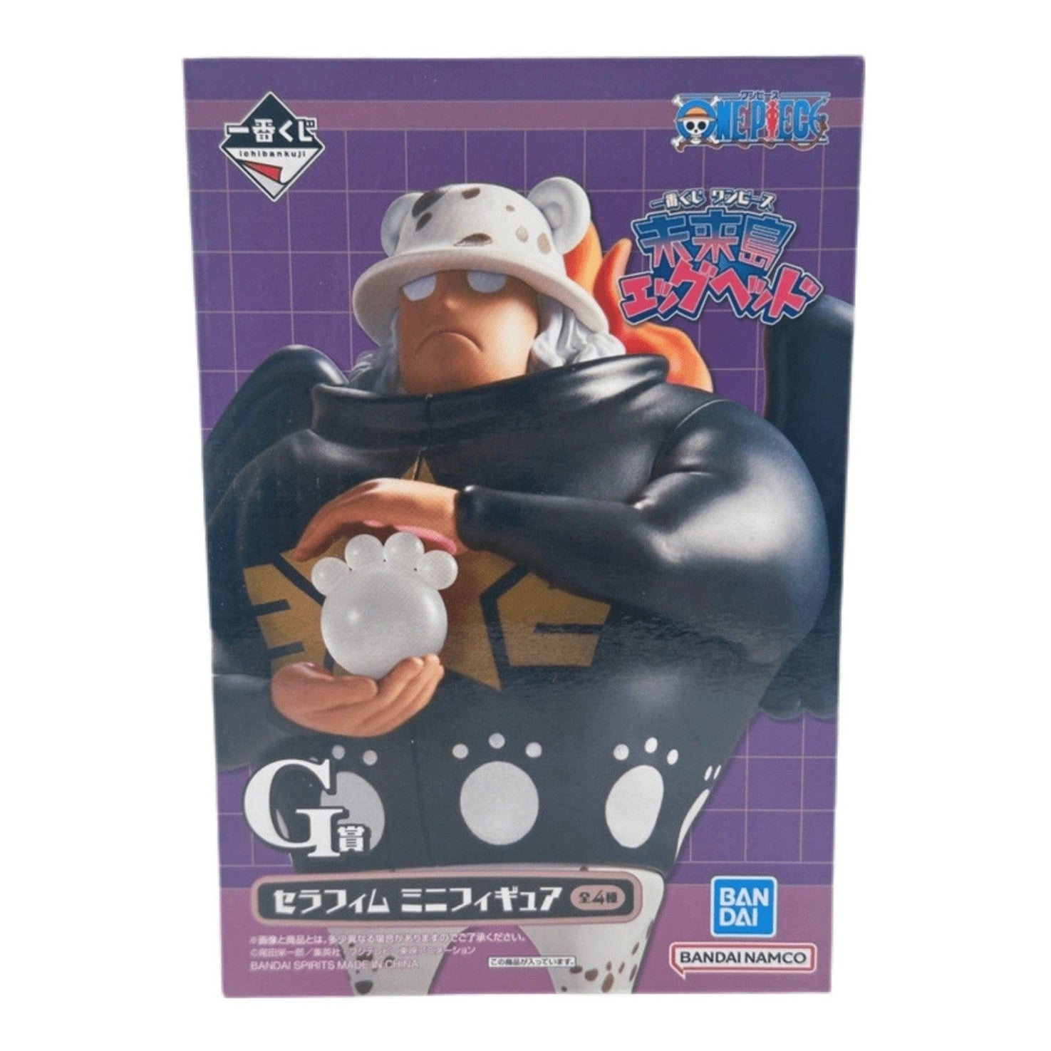 ONE PIECE FIGURA EGGHEAD SERAPHIM S KUMA PREMIO G ICHIBAN KUJI PRECINTADA PREVENTA 3-4 sem.