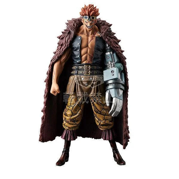ONE PIECE FIGURA EUSTASS "CAPTAIN" KID THE GRANDLINE MEN ~ VOL.19 COMO NUEVA STOCK JAPÓN