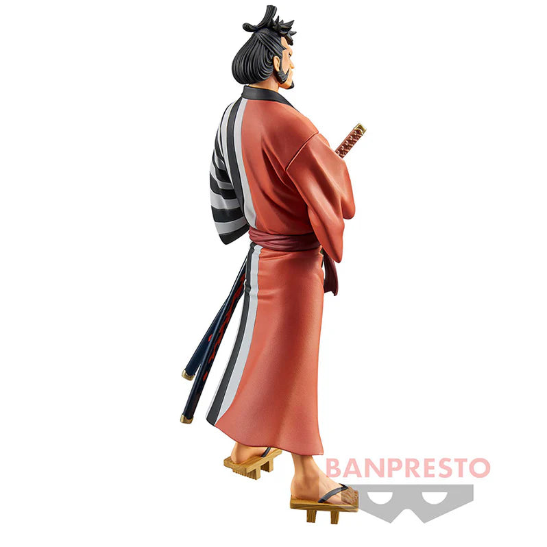 ONE PIECE FIGURA FIGURA KINEMON THE GRANDLINE MEN WANOKUNI DXF VOL.27 BANPRESTO MUY BUEN ESTADO